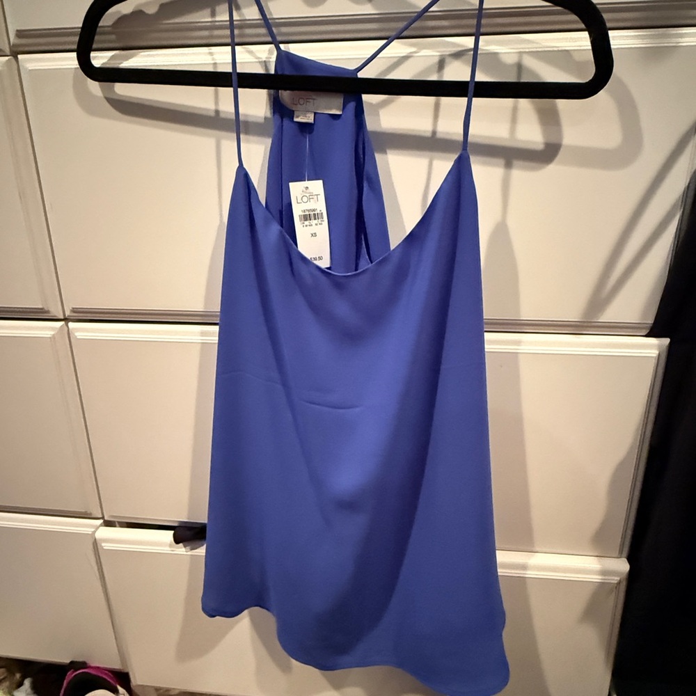 LOFT Women's Vibrant Blue Camisole